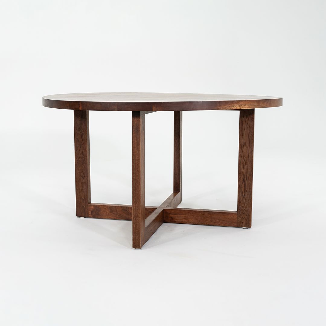 2008 Tyler Hays for BDDW Tobin Dining Table in Solid Black Walnut 54 inch
