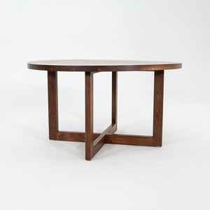 2008 Tyler Hays for BDDW Tobin Dining Table in Solid Black Walnut 54 inch