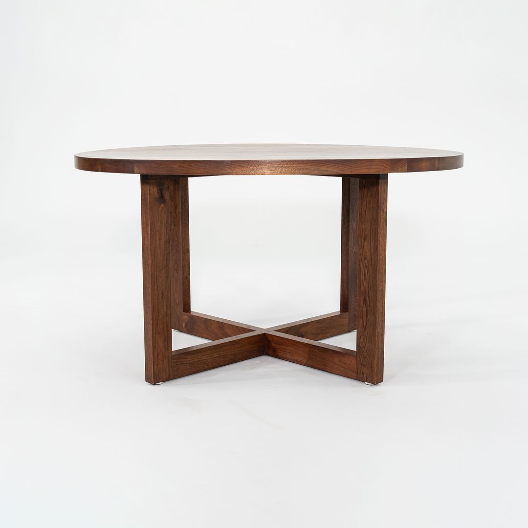 2008 Tyler Hays for BDDW Tobin Dining Table in Solid Black Walnut 54 inch