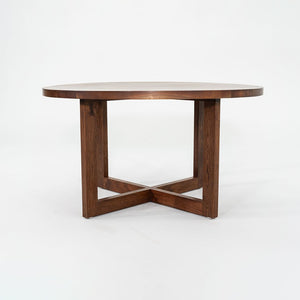 2008 Tyler Hays for BDDW Tobin Dining Table in Solid Black Walnut 54 inch