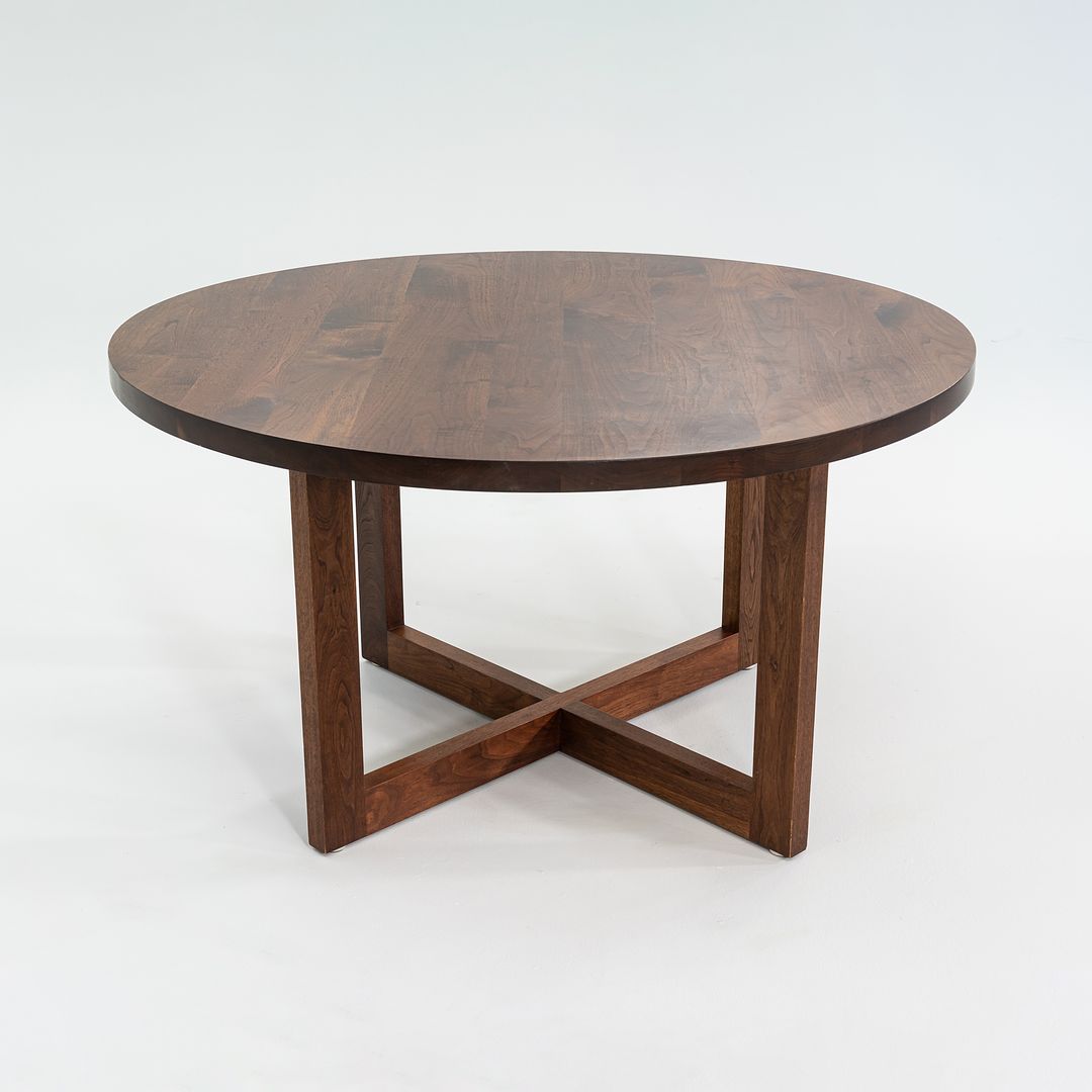 2008 Tyler Hays for BDDW Tobin Dining Table in Solid Black Walnut 54 inch
