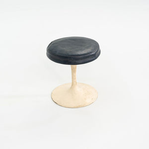 1960s Eero Saarinen for Knoll 152 White Tulip Stools 4x Available