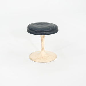 1960s Eero Saarinen for Knoll 152 White Tulip Stools 4x Available