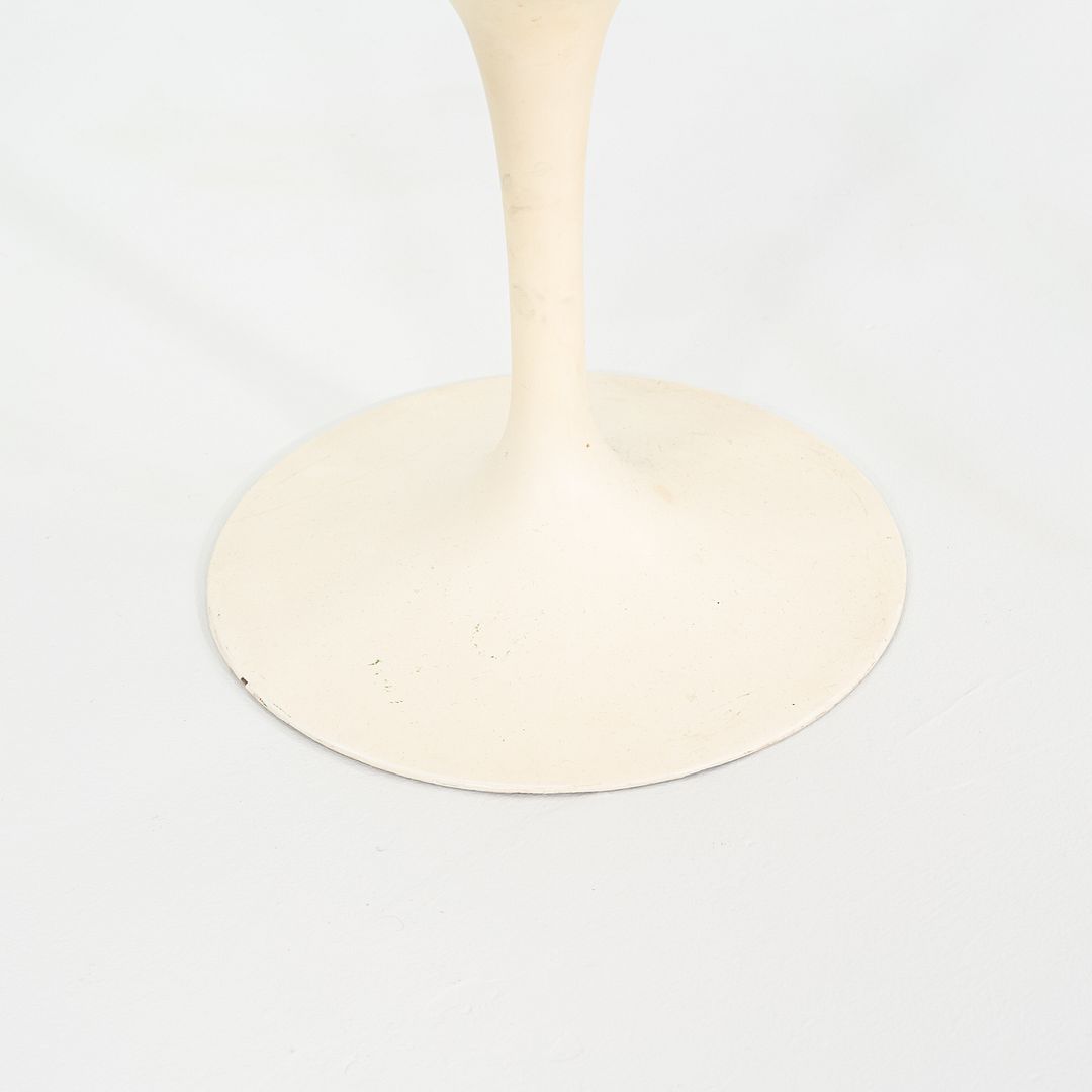 1960s Eero Saarinen for Knoll 152 Tulip Swivel Stool with Vinyl Seat