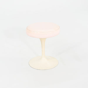 1960s Eero Saarinen for Knoll 152 Tulip Swivel Stool with Vinyl Seat