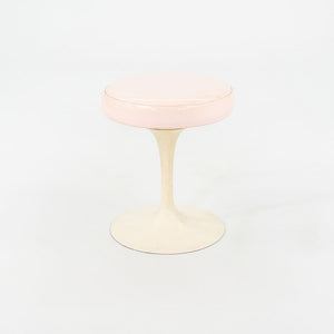 1960s Eero Saarinen for Knoll 152 Tulip Swivel Stool with Vinyl Seat