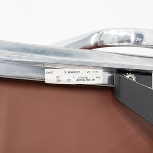 SOLD 1996 Herman Miller Eames Soft Pad Executive Desk Chair in Brown Leather 2x Available