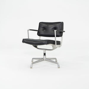 SOLD 1968 Herman Miller Eames ES102 Intermediate Desk Chair in Black Naugahyde