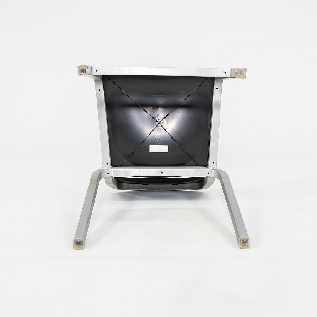 2000s Pair of Emeco for BMW Designworks 1951 Counter Stools Brushed Aluminum