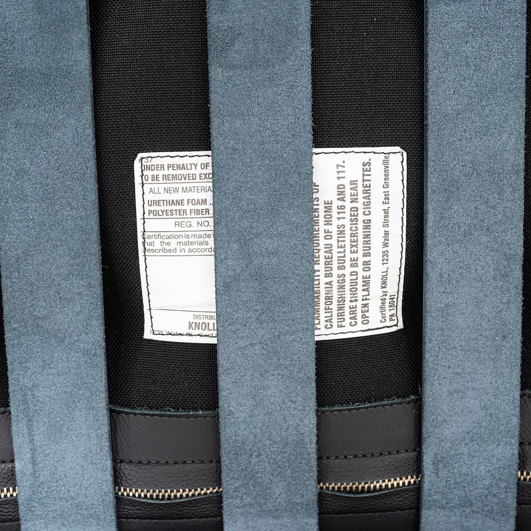2010s Mies van der Rohe for Knoll Barcelona Lounge Chair Black Leather 3x Avail