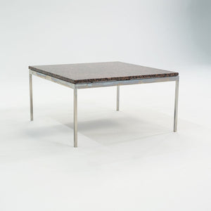 1962 Davis Allen and Gordon Bunshaft of SOM 30 inch Square Coffee Table in Steel