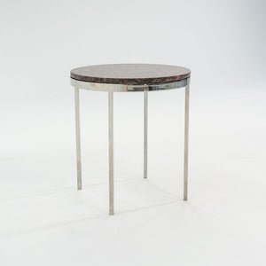 1962 Davis Allen and Gordon Bunshaft of SOM Round Side or End Table w/ Granite
