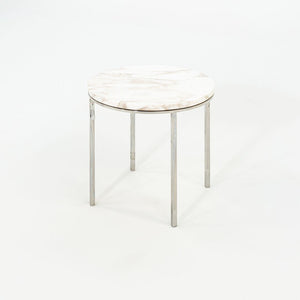 1965 Gordon Bunshaft & Davis Allen SOM TA-39 Marble & Stainless Steel Side Table