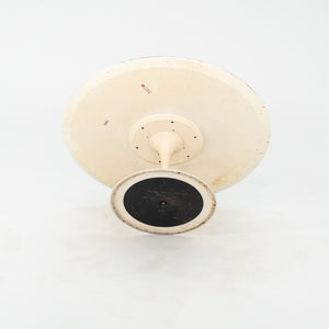 1974 Eero Saarinen for Knoll 36 inch Round Coffee Table in White Laminate
