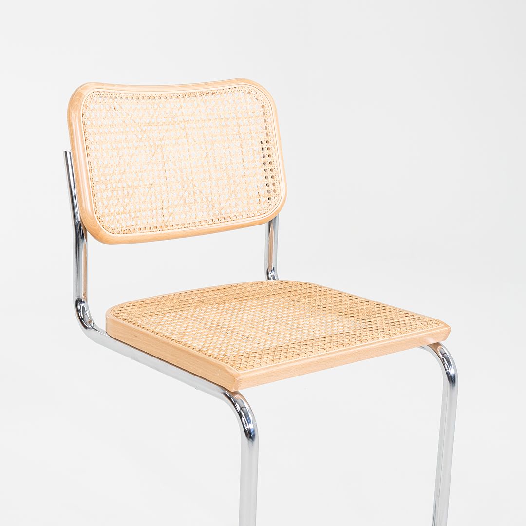 SOLD 2023 Set of Three Cesca Counter Stools by Marcel Breuer for Knoll in Beech