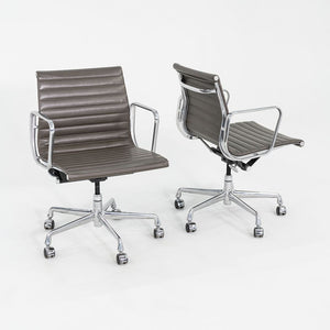 2013 Herman Miller Eames Aluminum Group Desk Chairs in Brown 10x Available