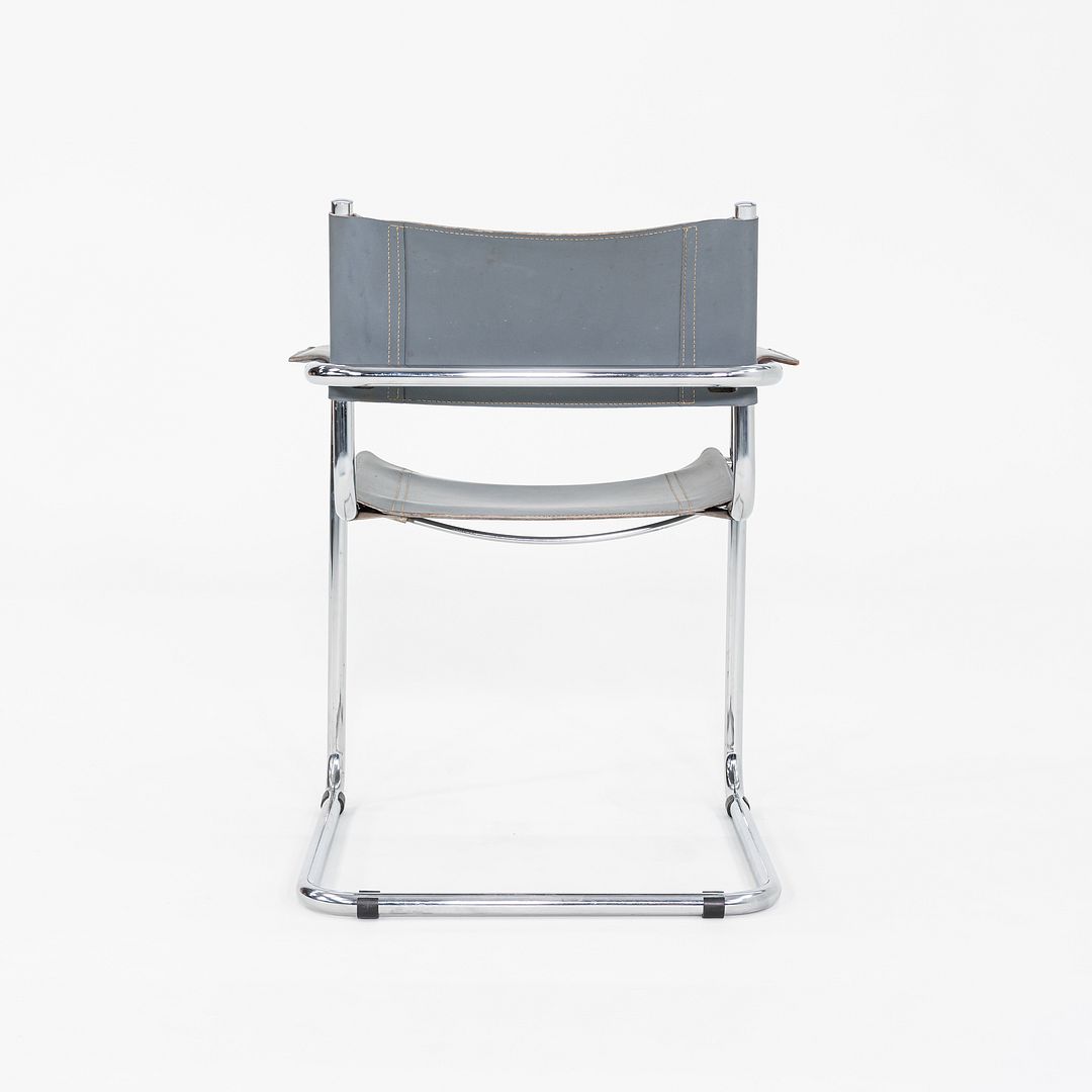 1980s Pair of Mart Stam MG5 Cantilever Armchairs Attributed to Matteo Grassi
