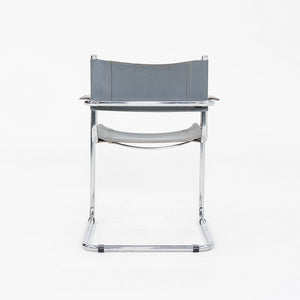1980s Pair of Mart Stam MG5 Cantilever Armchairs Attributed to Matteo Grassi