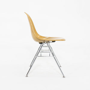 C. 2018 Eames Modernica Stacking Side / Dining Chair Yellow Fiberglass 7x Avail