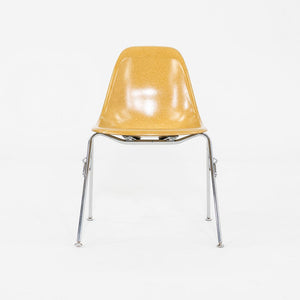 C. 2018 Eames Modernica Stacking Side / Dining Chair Yellow Fiberglass 7x Avail