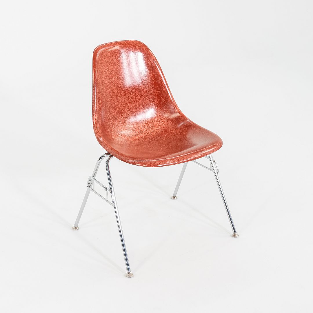 C. 2018 Set of Three Eames Modernica Fiberglass Stacking Side / Dining Chairs