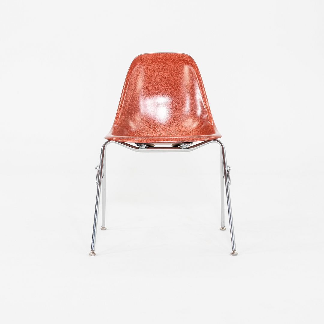 C. 2018 Set of Three Eames Modernica Fiberglass Stacking Side / Dining Chairs
