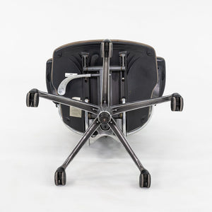 2010s Humanscale Freedom Executive Desk Chair Beige Leather & Polished Aluminum