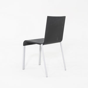 SOLD 2002 Maarten van Severen for Vitra .03 Stacking Dining Side Chairs in Black 7x Available