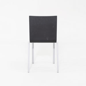 SOLD 2002 Maarten van Severen for Vitra .03 Stacking Dining Side Chairs in Black 7x Available