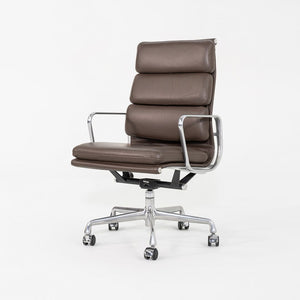 SOLD 2010 Herman Miller Eames Soft Pad Executive Desk Chair in Brown Leather