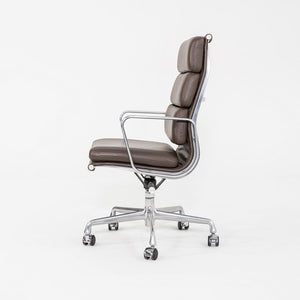 SOLD 2010 Herman Miller Eames Soft Pad Executive Desk Chair in Brown Leather