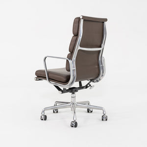SOLD 2010 Herman Miller Eames Soft Pad Executive Desk Chair in Brown Leather