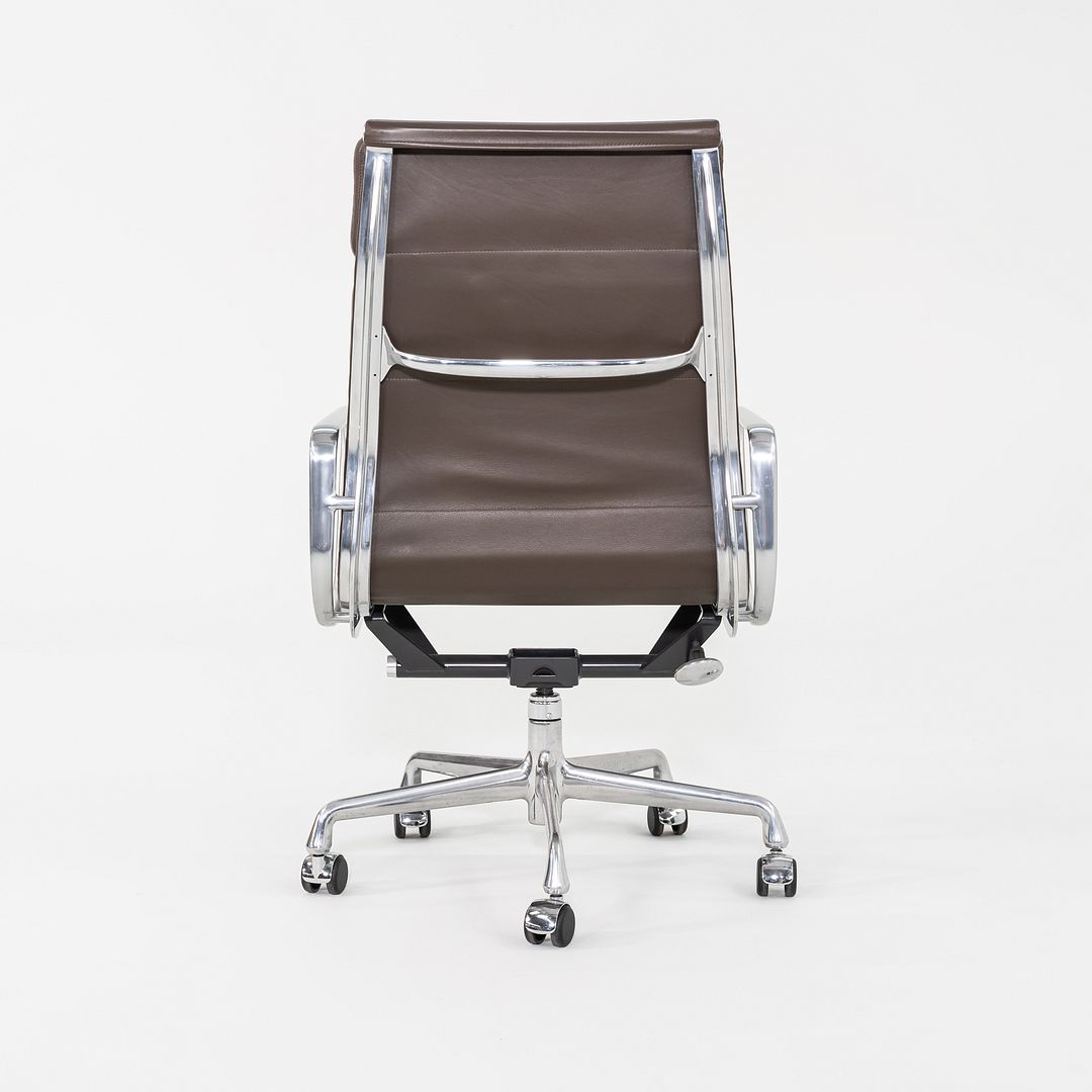 SOLD 2010 Herman Miller Eames Soft Pad Executive Desk Chair in Brown Leather