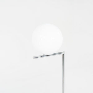 2021 Michael Anastassiades for Flos IC F1 Floor Lamp in Chrome and Blown Glass