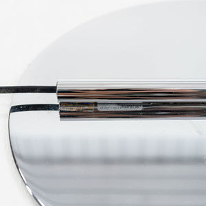2021 Michael Anastassiades for Flos IC F1 Floor Lamp in Chrome and Blown Glass