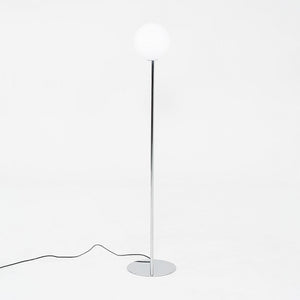 2021 Michael Anastassiades for Flos IC F1 Floor Lamp in Chrome and Blown Glass
