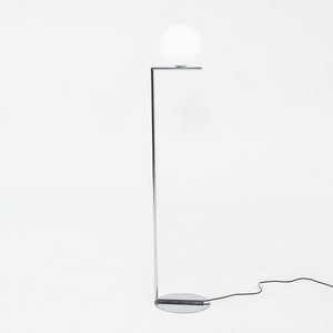 2021 Michael Anastassiades for Flos IC F1 Floor Lamp in Chrome and Blown Glass