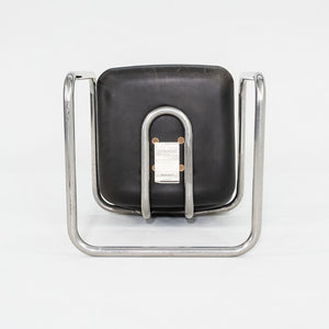 1980s Charles Pfister Metropolitan Furniture Halston Armchair in Stainless Steel