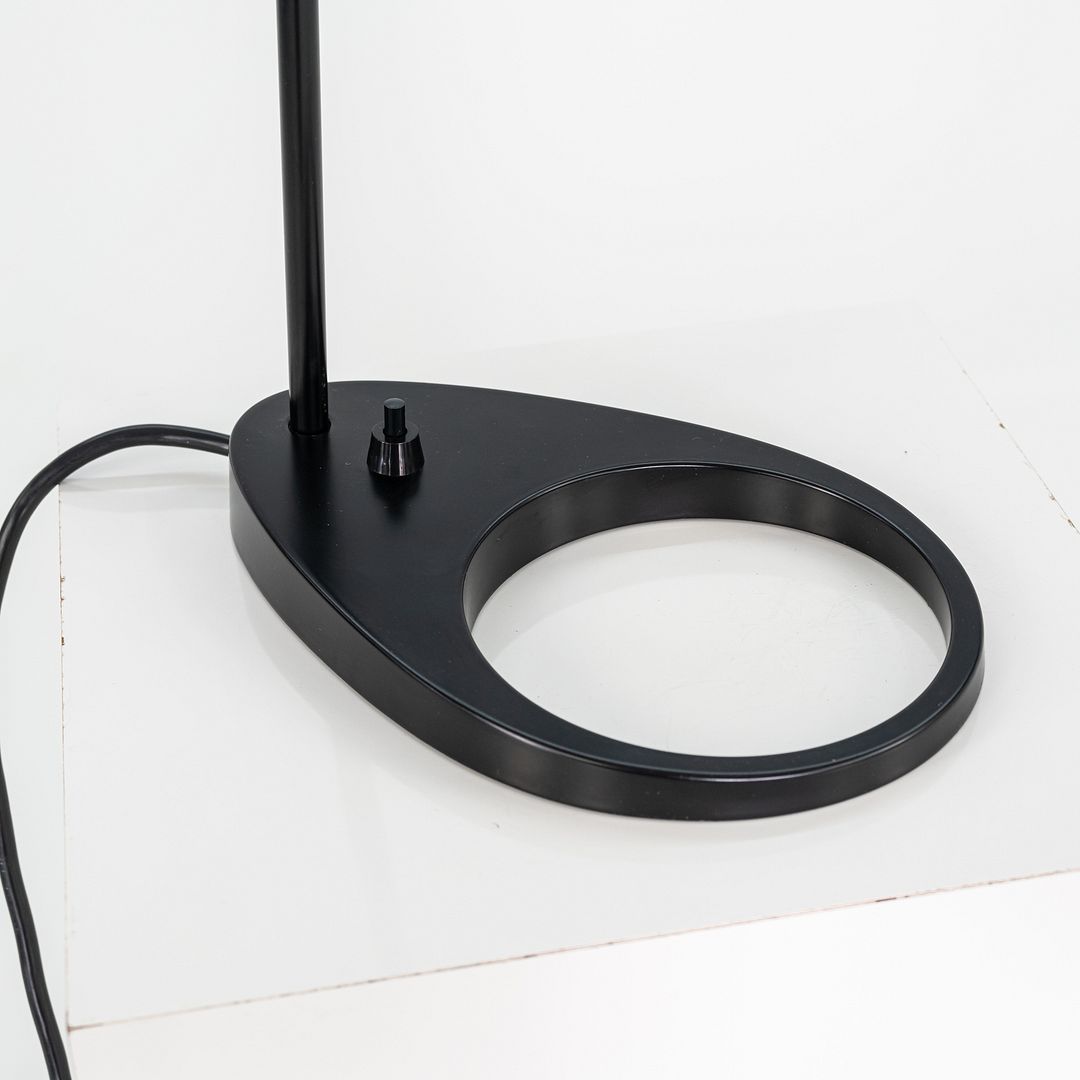 1996 Arne Jacobsen for Louis Poulsen AJ Desk / Table Lamp Black Enameled Steel