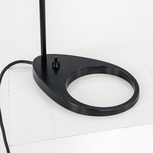 1996 Arne Jacobsen for Louis Poulsen AJ Desk / Table Lamp Black Enameled Steel