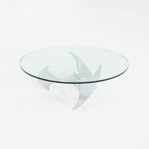 1960s Knut Hesterberg for Ronald Schmitt K9 Propeller Coffee Table 44 inches