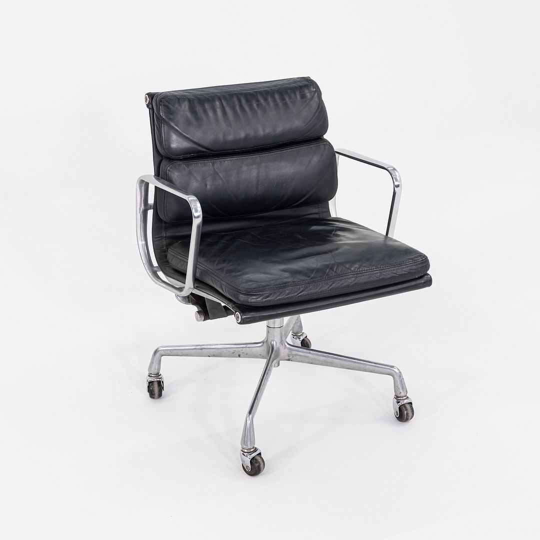 1981 Herman Miller Eames Soft Pad Management Desk Chair with Fabric Back 2x Available
