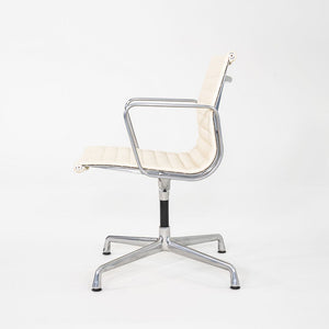 2013 Herman Miller Eames Aluminum Group Side Chairs Antler Swivel Bases