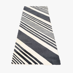 2010s Sue Timney for The Rug Company Bias Cut Rug of Tibetan Wool 96x30 inches