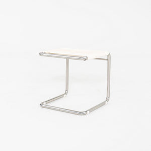 1950s Andre Dupre for Knoll Bauhaus Tubular Steel and Cord Cantilever Stool