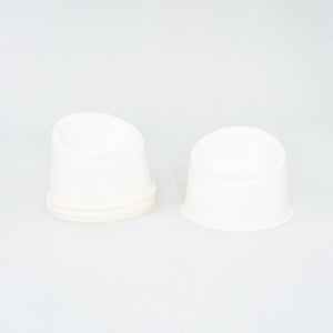 2024 Set of Four Verner Panton for Verpan Panto Pop Lounge Chairs White Plastic