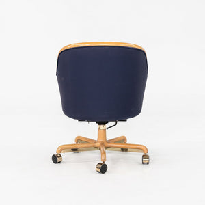 1986 Ward Bennett for Brickel Associates Executive Office Chair in Oak 6x Avail