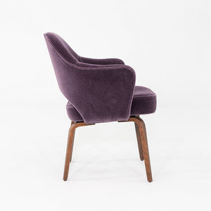 2018 Eero Saarinen for Knoll Executive Dining Arm Chairs in Purple 12+ Available