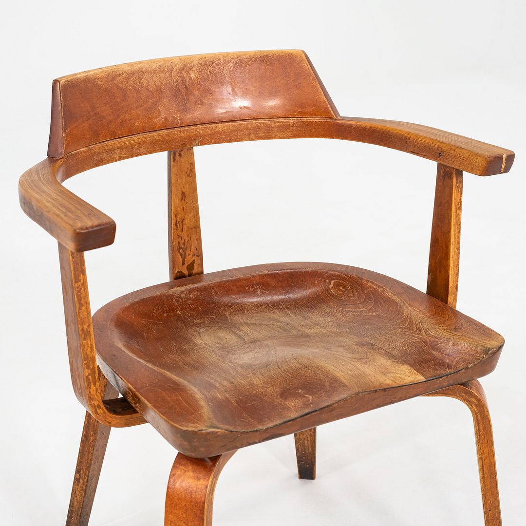 1951 W199 Dining Armchair by Walter Gropius & Ben Thompson for Thonet 18x Avail