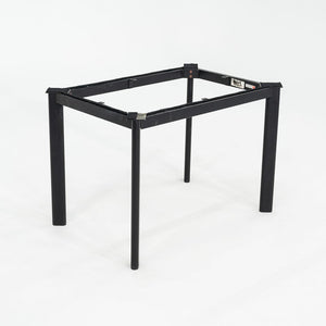 1990 Knoll Joseph D'Urso Racetrack Dining / Work Table in Steel with Marble Top